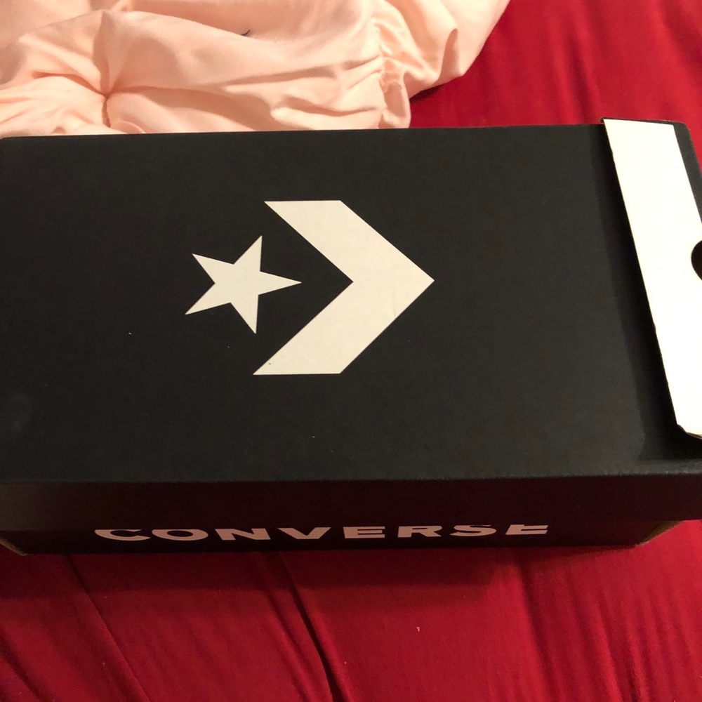 All White Converse